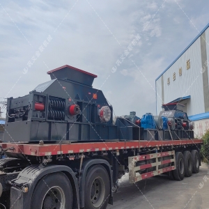 2PG1200x800大型河卵石制砂機設(shè)備發(fā)貨圖片