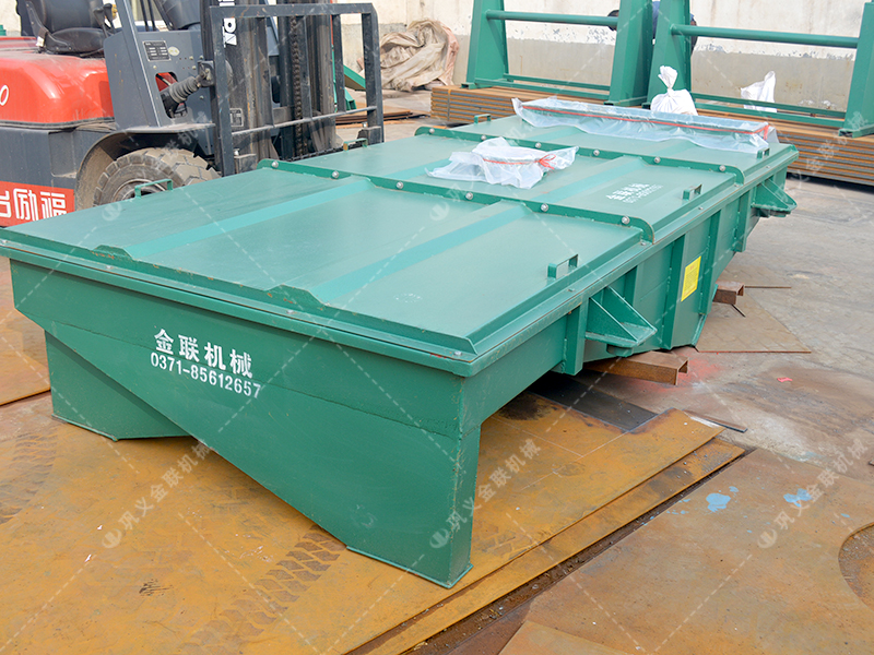 1535兩層直線振動篩發貨圖片_發往吉林長春_篩石英砂