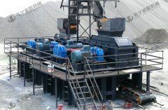 時產100噸風化砂制砂機的型號哪些合適，多少錢一臺？